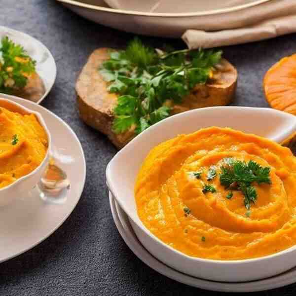 Картофельнотыквенное пюре Солнечное
